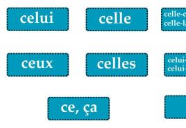 Les pronoms démonstratifs en français