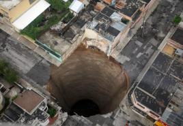 The biggest holes in the world The biggest hole in the world