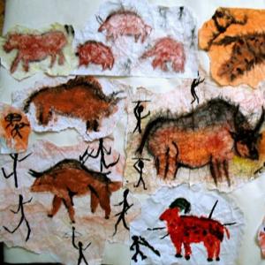 Kā un ar ko cilvēki zīmēja no primitīviem laikiem līdz viduslaikiem Klinšu gleznojumu rašanās vēsture