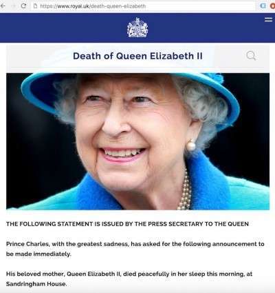Britische Praktikabilität: Was wird passieren, wenn Königin Elizabeth II stirbt?