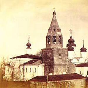 Chapelle du monastère Spaso-Preobrazhensky Krasnoslobodsky du grand martyr George le Victorieux